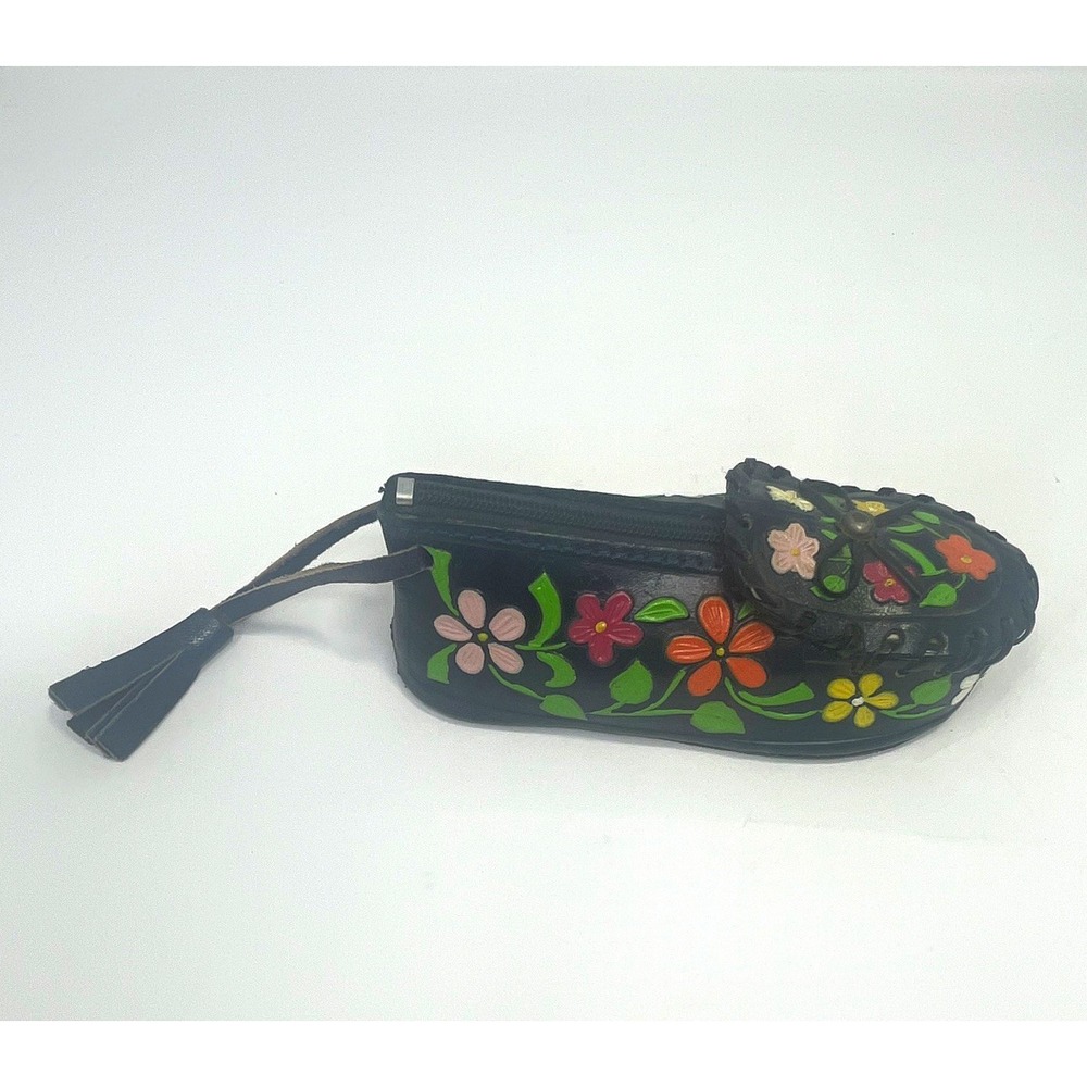 Coin Purse from Escondido Dark Blue Zip up loafer